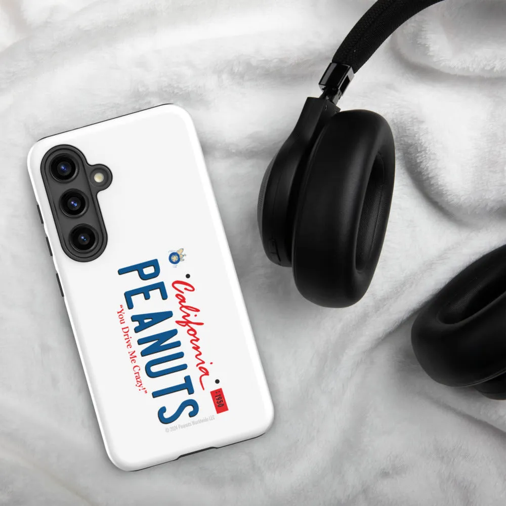 Peanuts License Plate Samsung Case