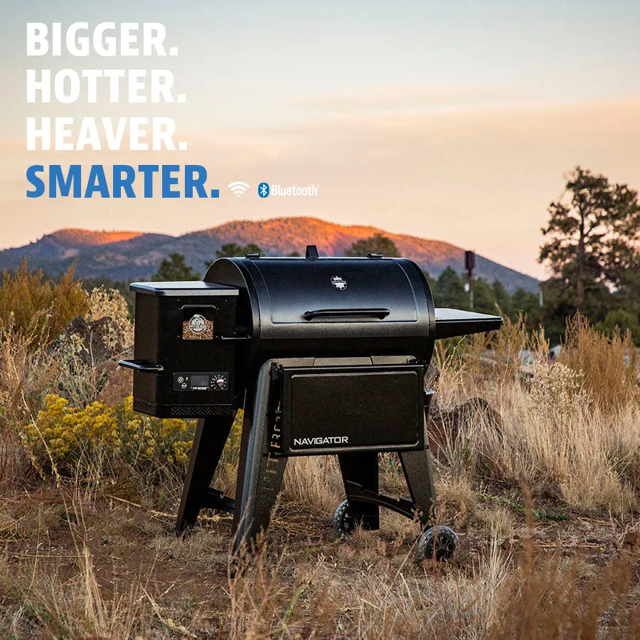 Pit Boss Navigator 850 Wood Pellet Grill with Wi-Fi®, Black