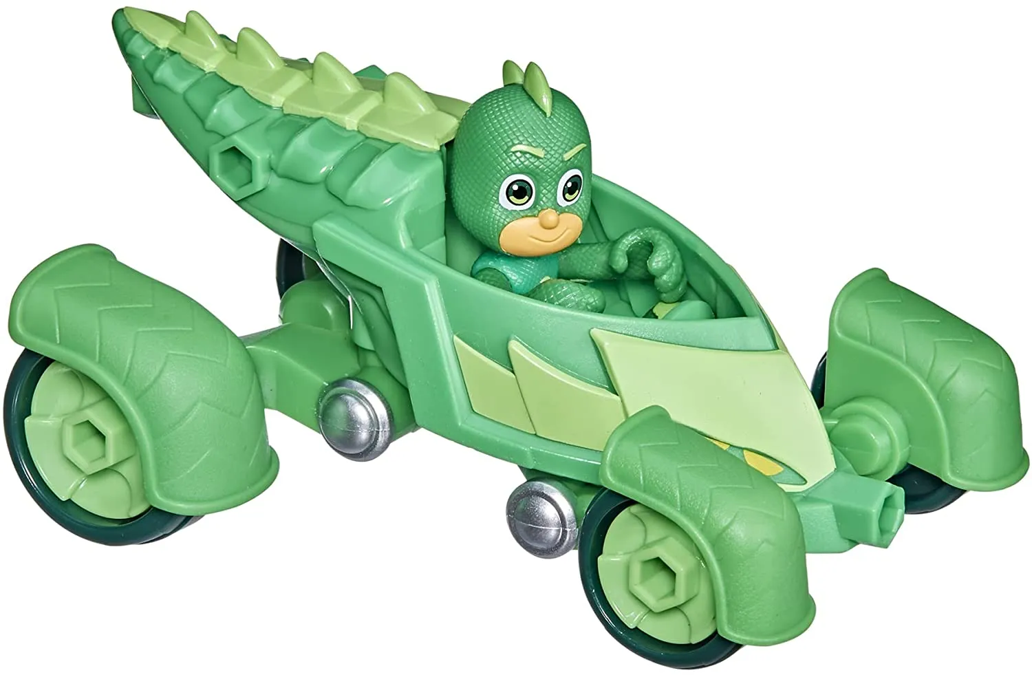 PJ Masks Gekko-Mobile Preschool Toy, Gekko Car with Gekko Action Figure for Kids Ages 3 and Up