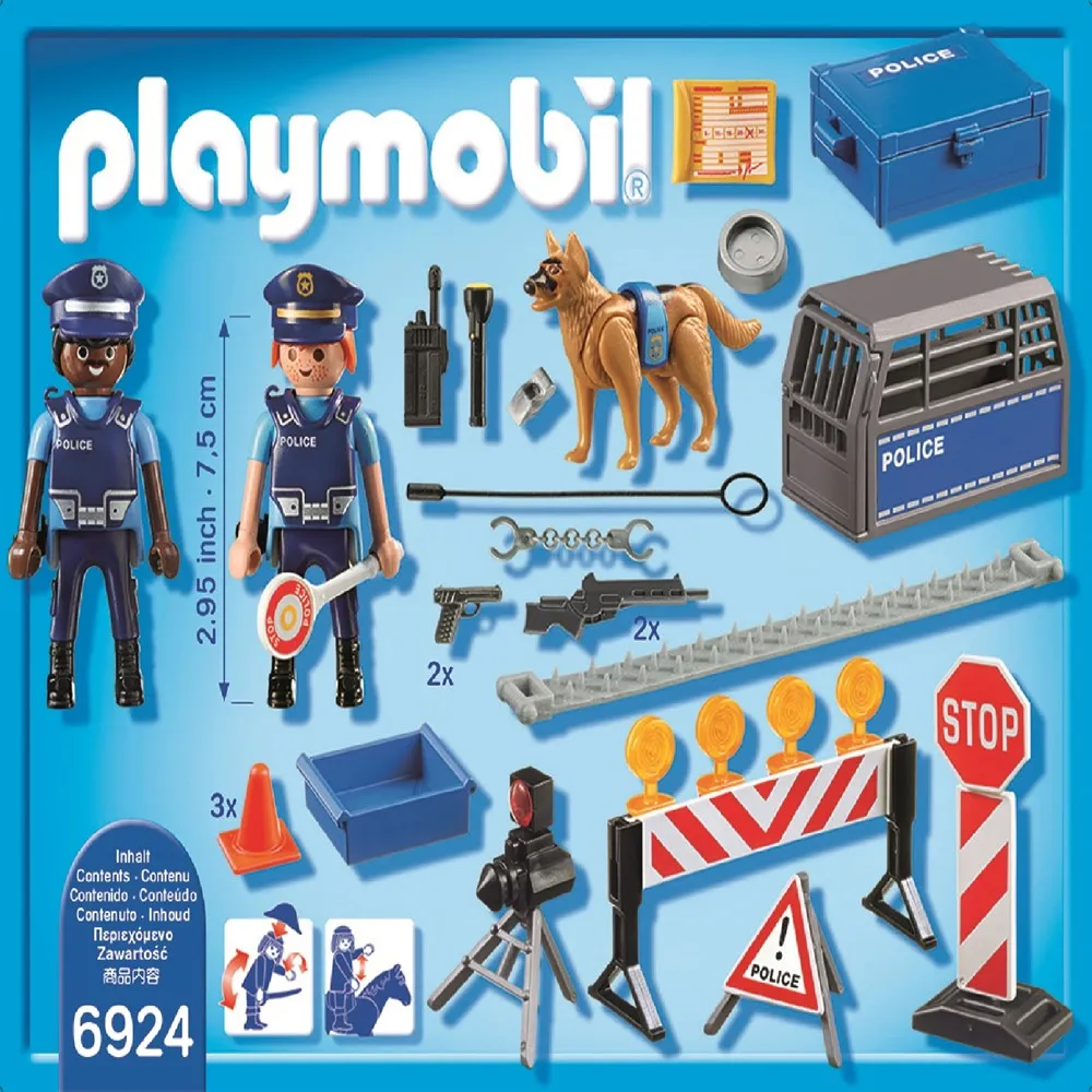 Playmobil Police Roadblock 906924