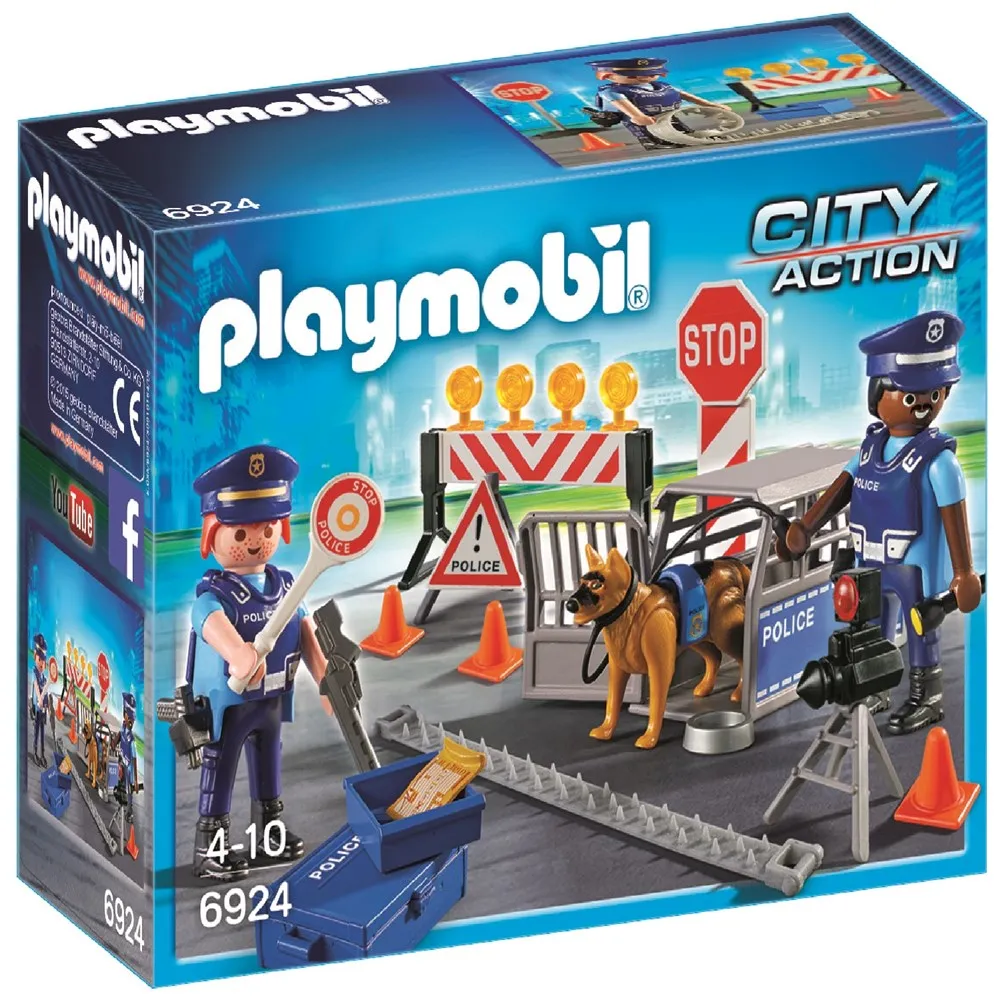 Playmobil Police Roadblock 906924