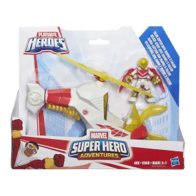 Playskool Heroes Marvel Super Hero Adventures Talon Copter With Marvel's Falcon