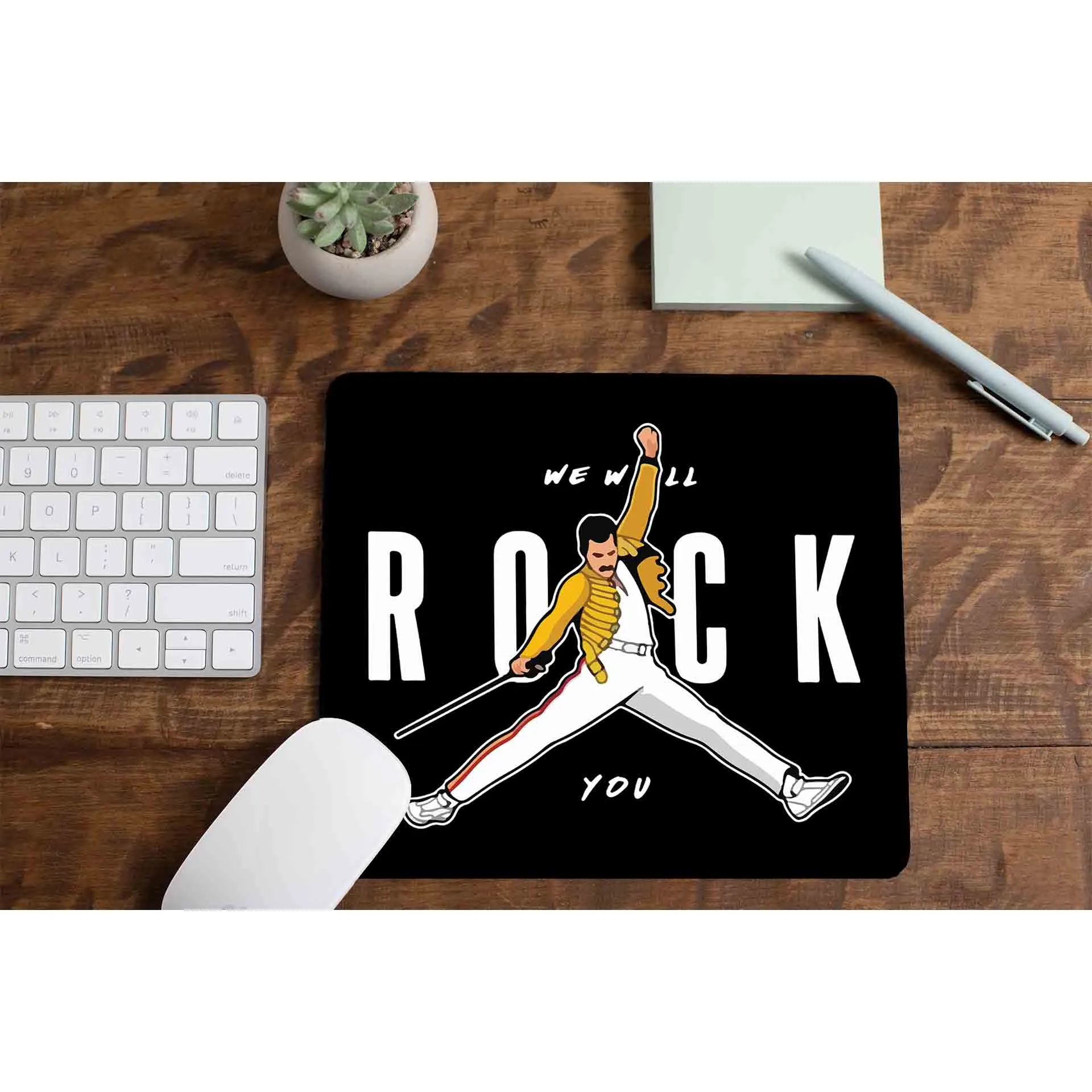 Queen Mousepad - We Will Rock You