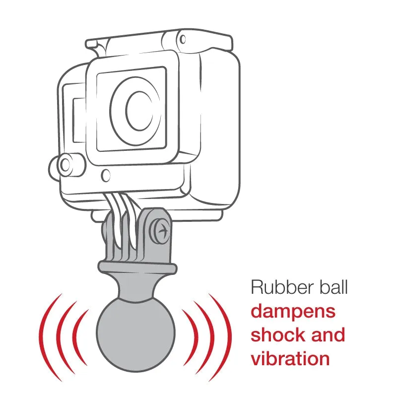 RAM Mounts Action Camera Universal Ball Adapter