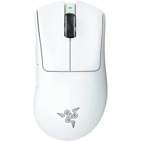 Razer Deathadder V3 Pro - White Edition - Ultra-Lightweight Wireless Ergonomic Esports Mouse