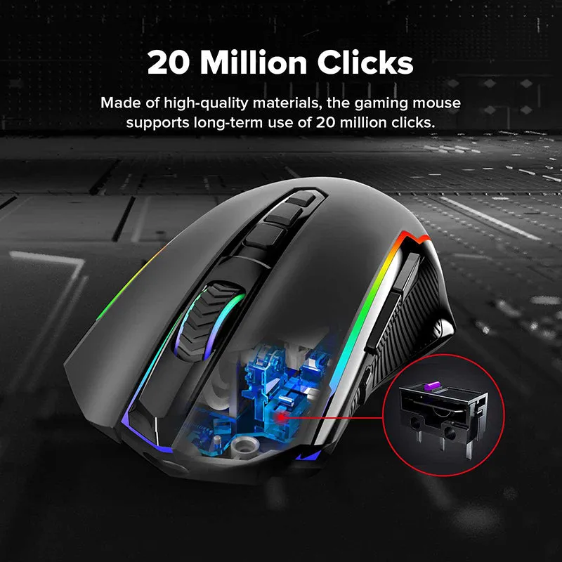 Redragon M910-KS RANGER LITE RGB Dual Modes Gaming Mouse