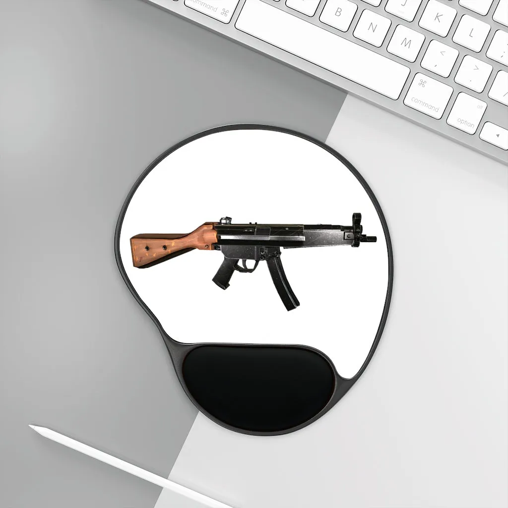 Rifle Mouse Pad With Wrist Rest