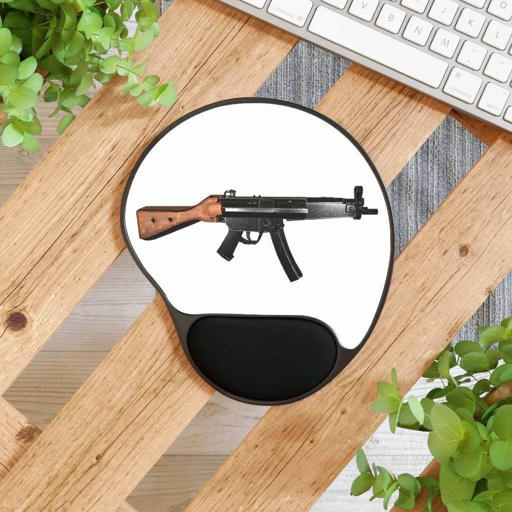 Rifle Mouse Pad With Wrist Rest