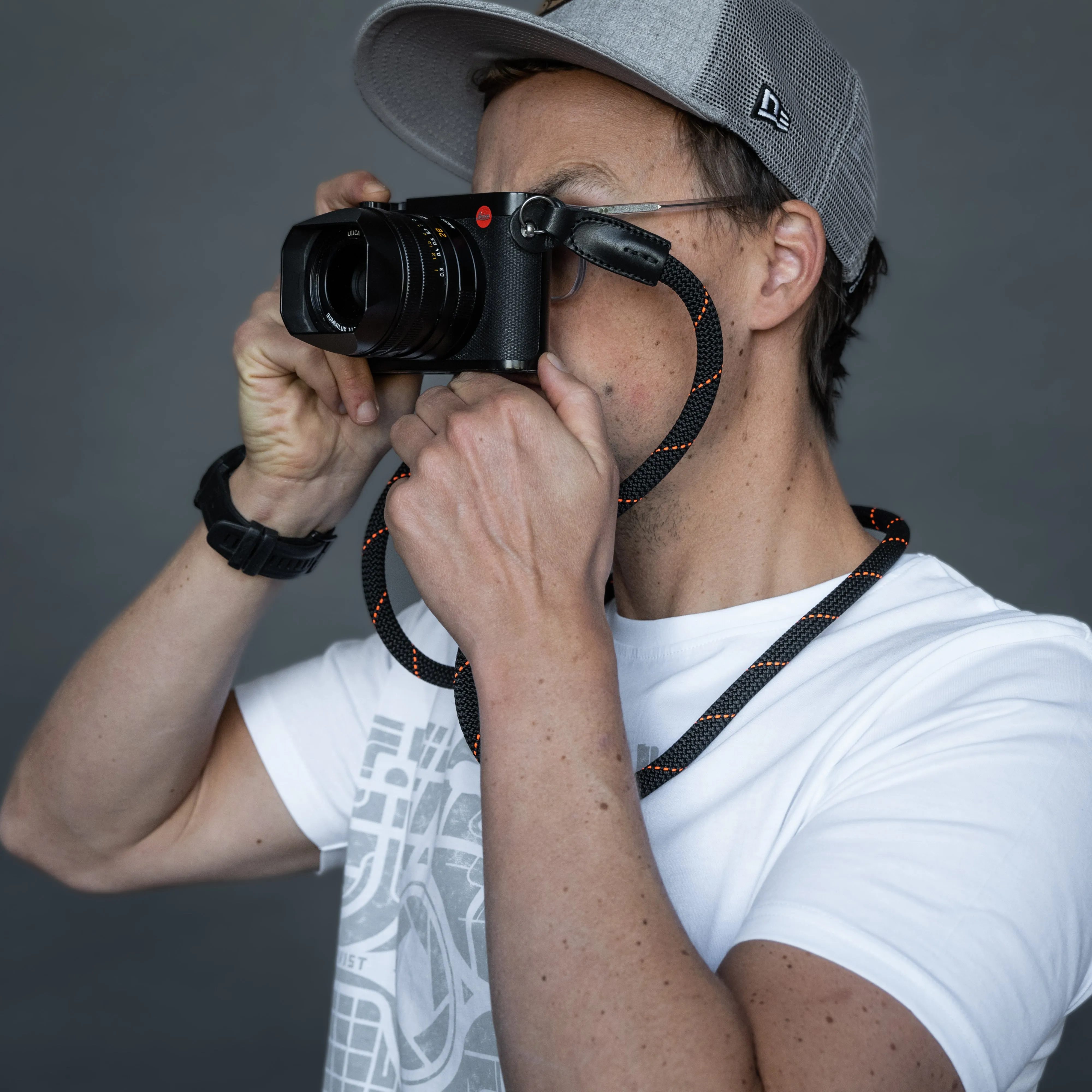 Rope Camera Strap - Orange Collection