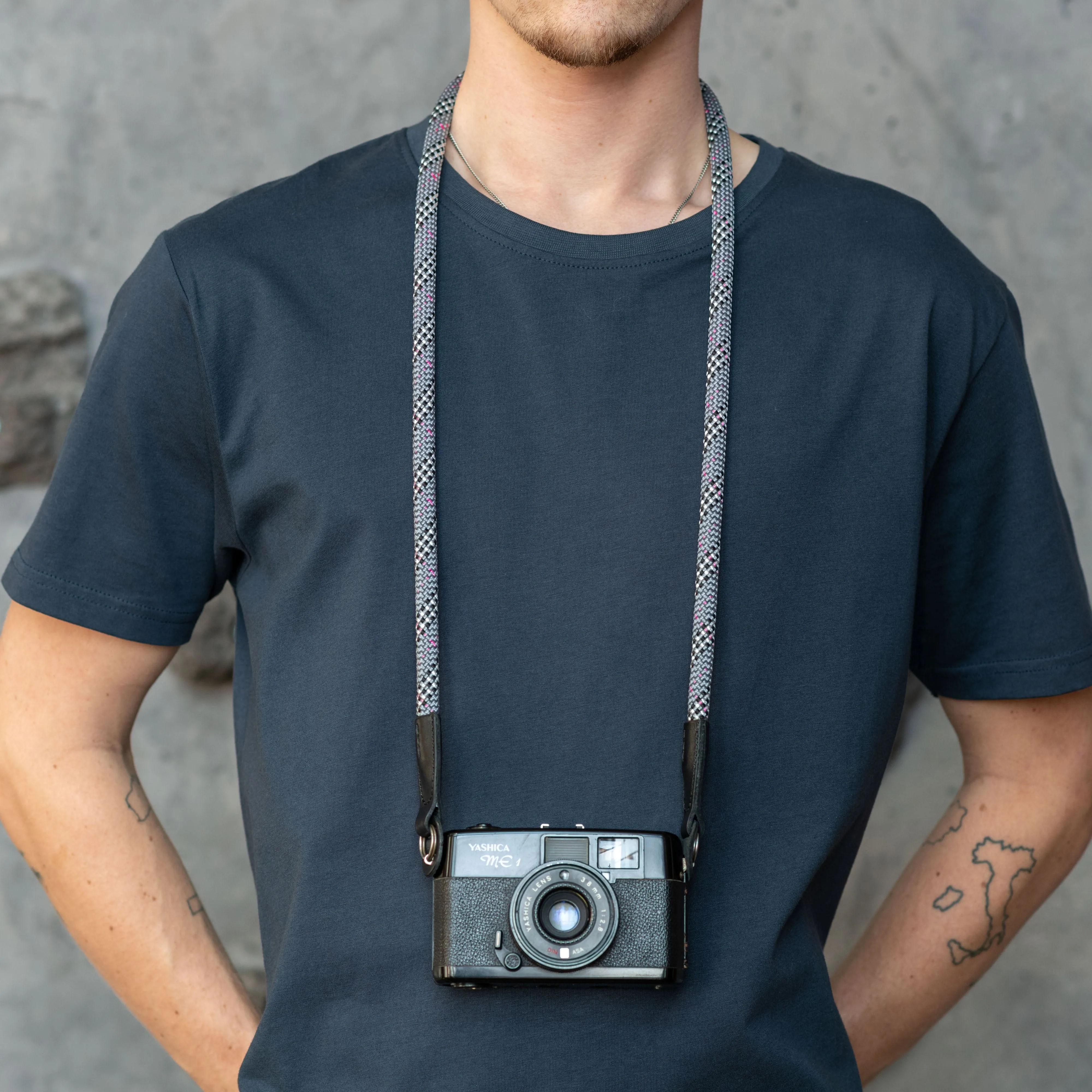 Rope Camera Strap - Plaid Collection