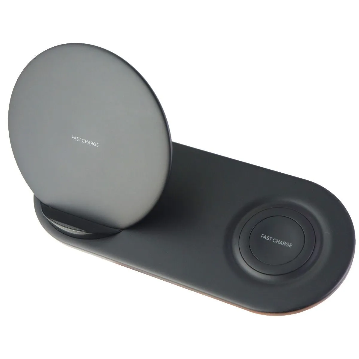 Samsung Wireless Charger DUO Fast Charge Stand & Pad for Qi Devices - Black