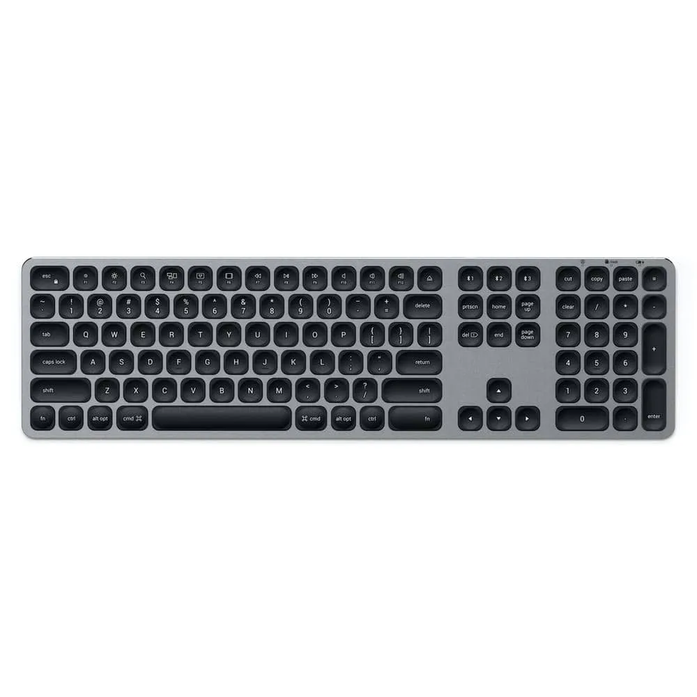 Satechi Wireless Keyboard - Silver, Space grey