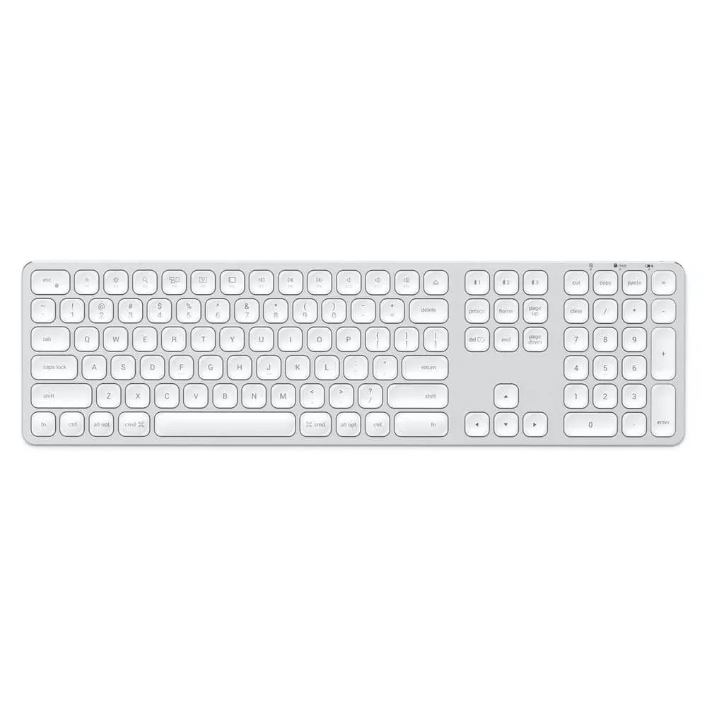 Satechi Wireless Keyboard - Silver, Space grey