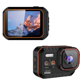 SC002 4K/60FPS IP68 Waterproof WiFi HD Mini Outdoor Sports Diving Camera, Color: Black 64G