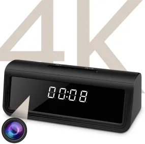 Spy Clock Camera 4K & WiFI