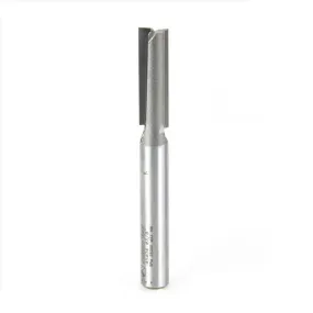 Straight Plunge Router Bit | 2 Flute | 3⁄8 Dia x 1 1⁄4 x 3⁄8 Shank | 45404 | 738685854044