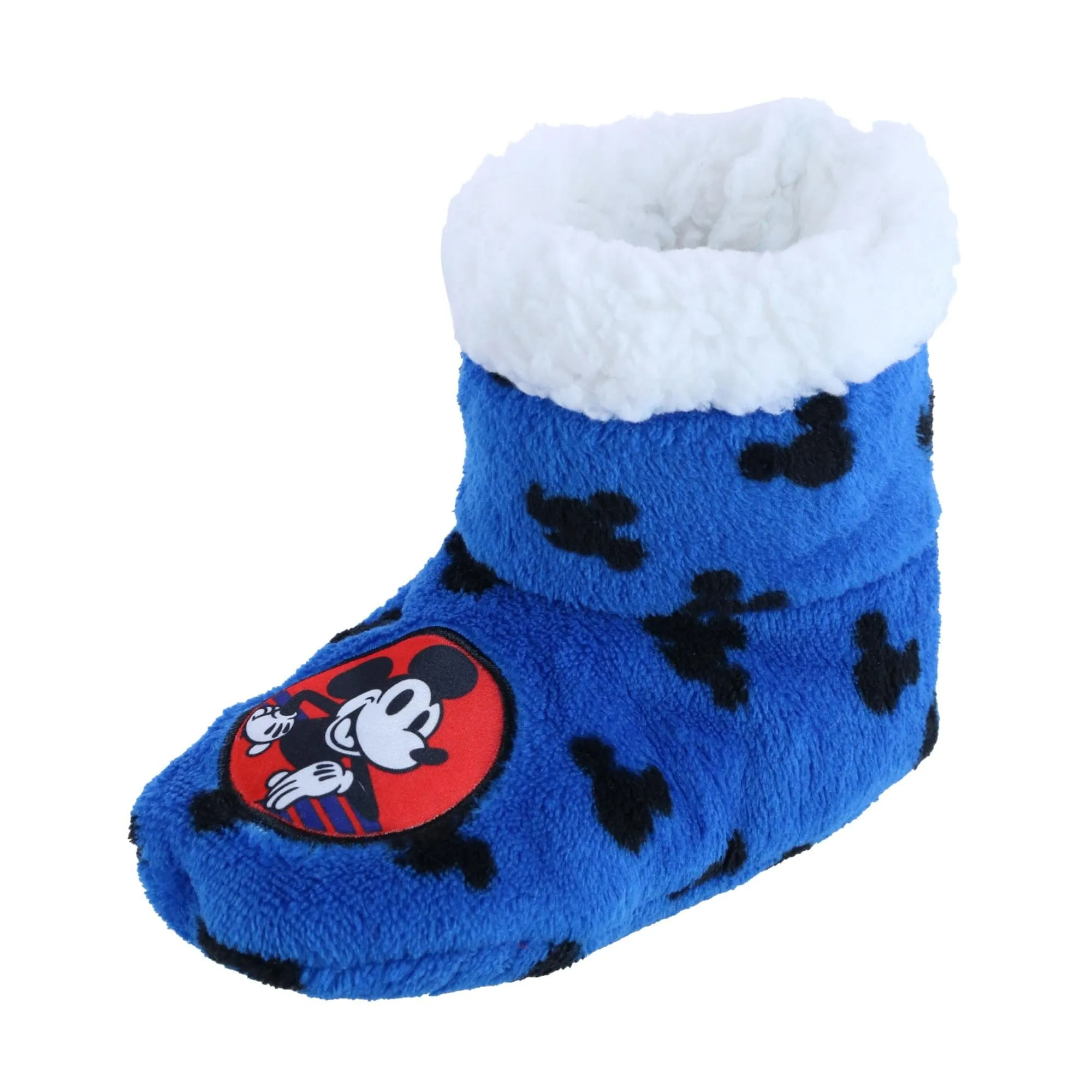 Textiel Trade Kids' Disney Mickey Mouse Print Bootie Slipper