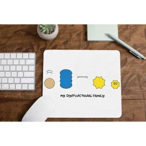 The Simpsons Mousepad - My Dysfunctional Family