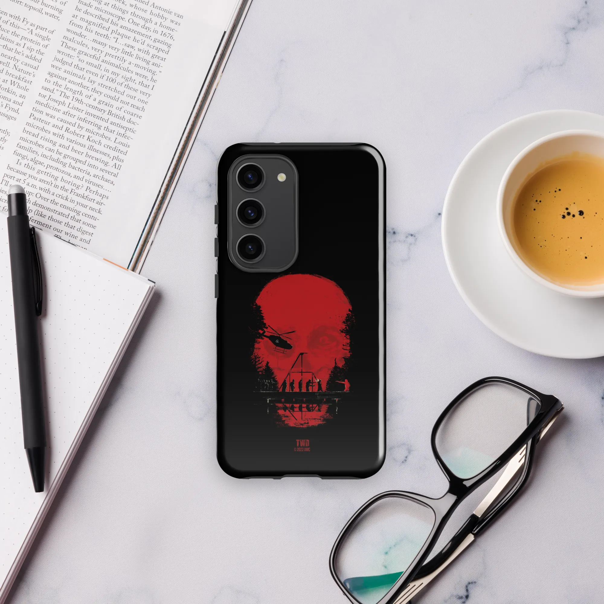 The Walking Dead Dead Skull Tough Phone Case - Samsung