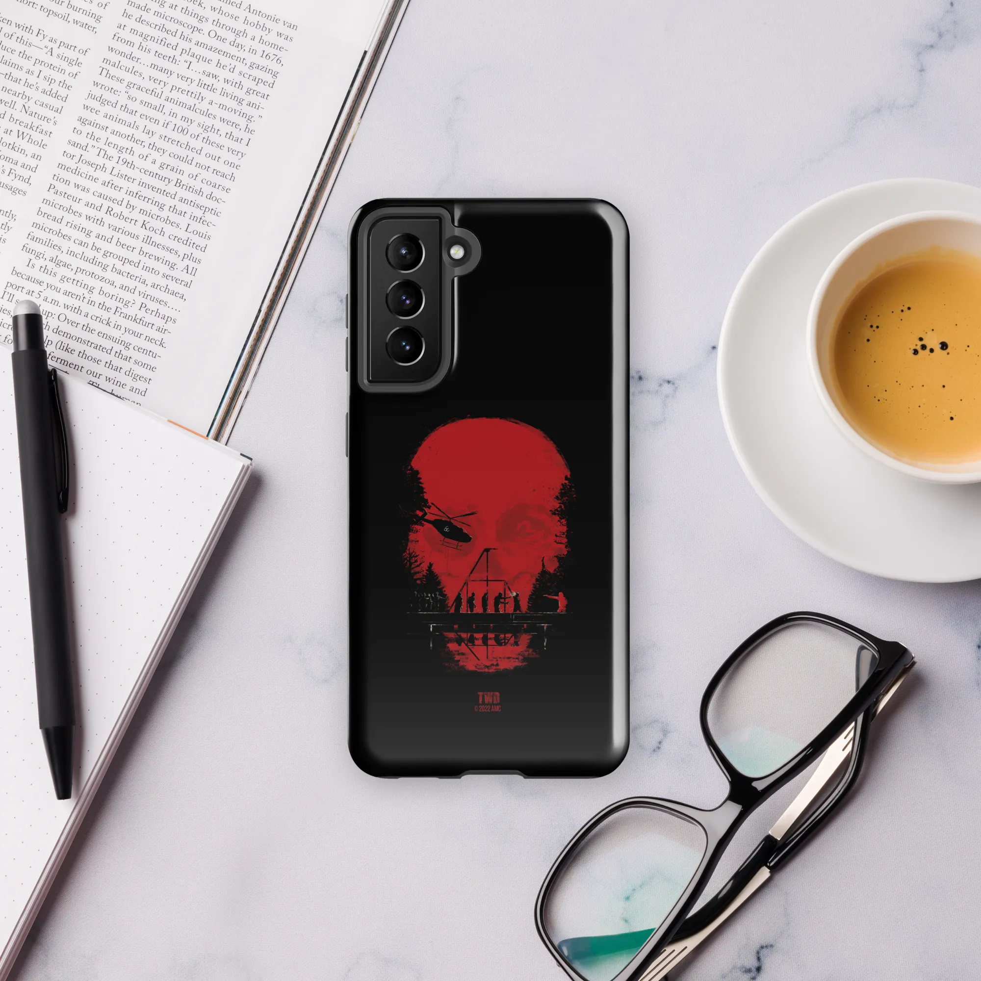 The Walking Dead Dead Skull Tough Phone Case - Samsung