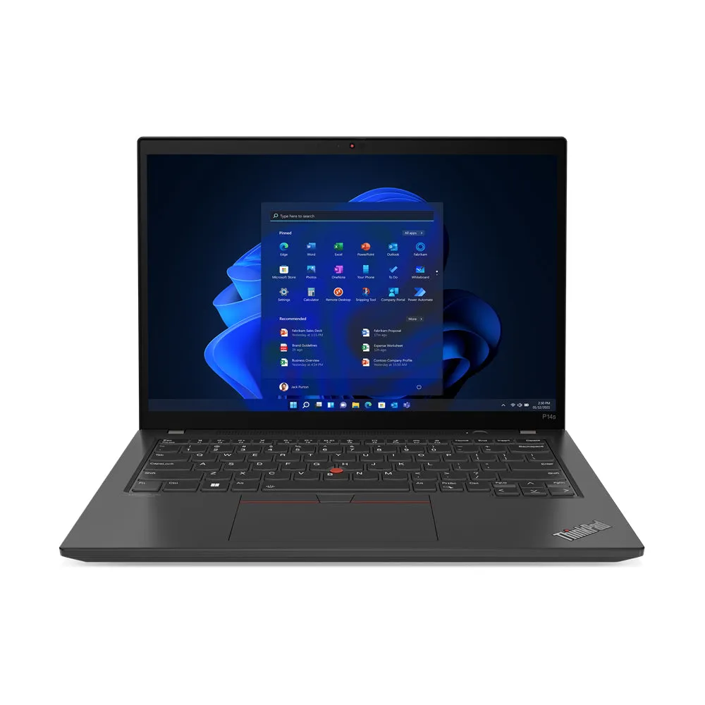 Thinkpad P14s G4, Intel® Core�?� I7-1360P (E-Cores Up To 3.70Ghz, 18Mb) 14 1920 X 1200 Non-Touch, Windows 11 Pro 64, 16.