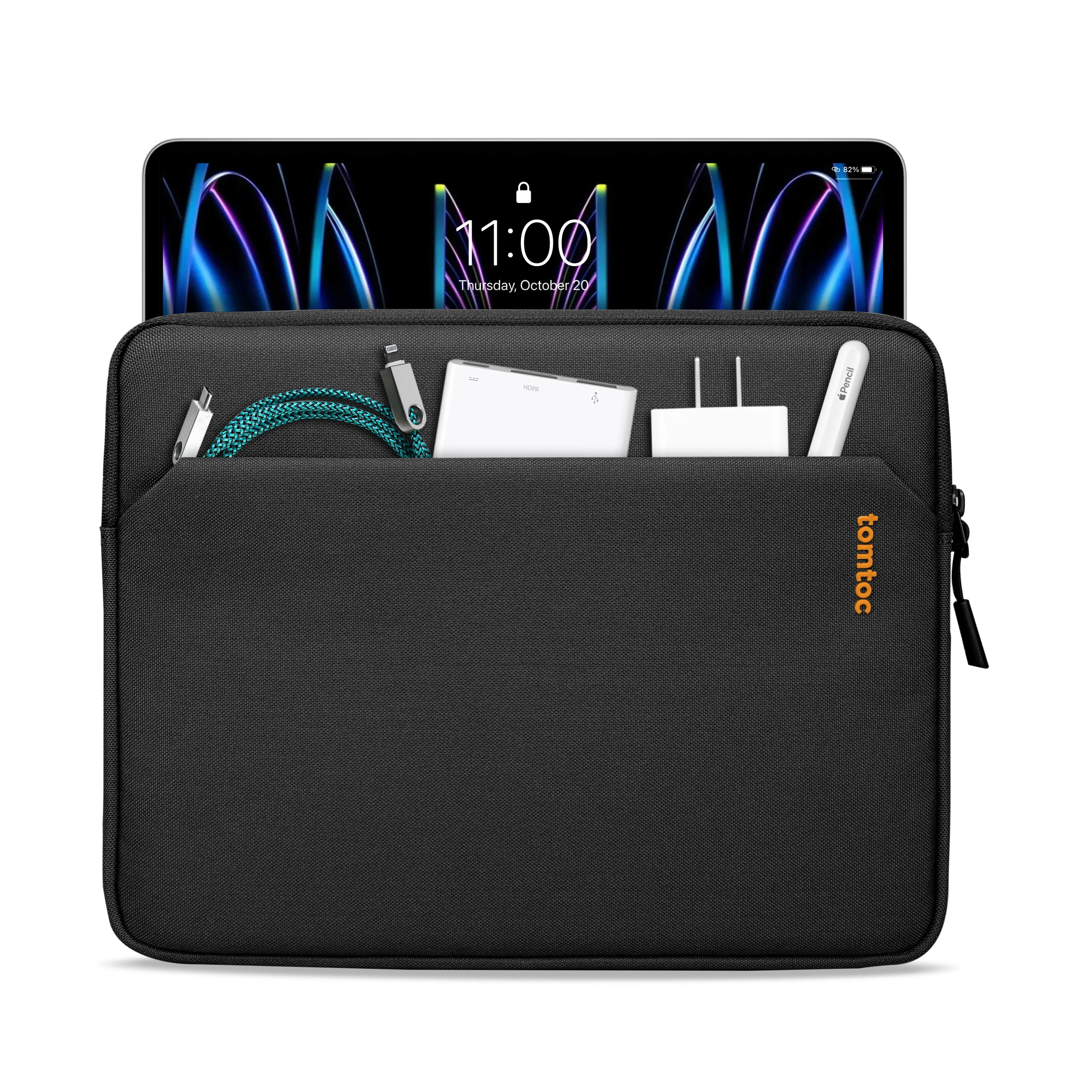 Tomtoc Tablet Sleeve 12.9" (Black)