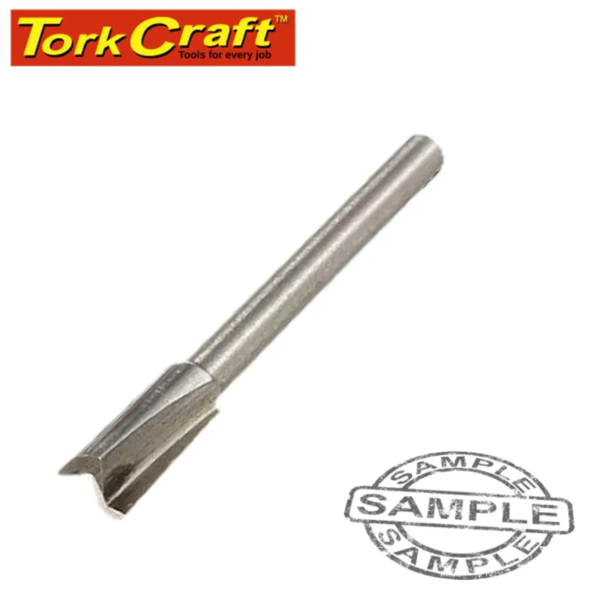 TORK CRAFT MINI ROUTER BIT 4.8MM STRAIGHT 3.2MM SHANK TC08387