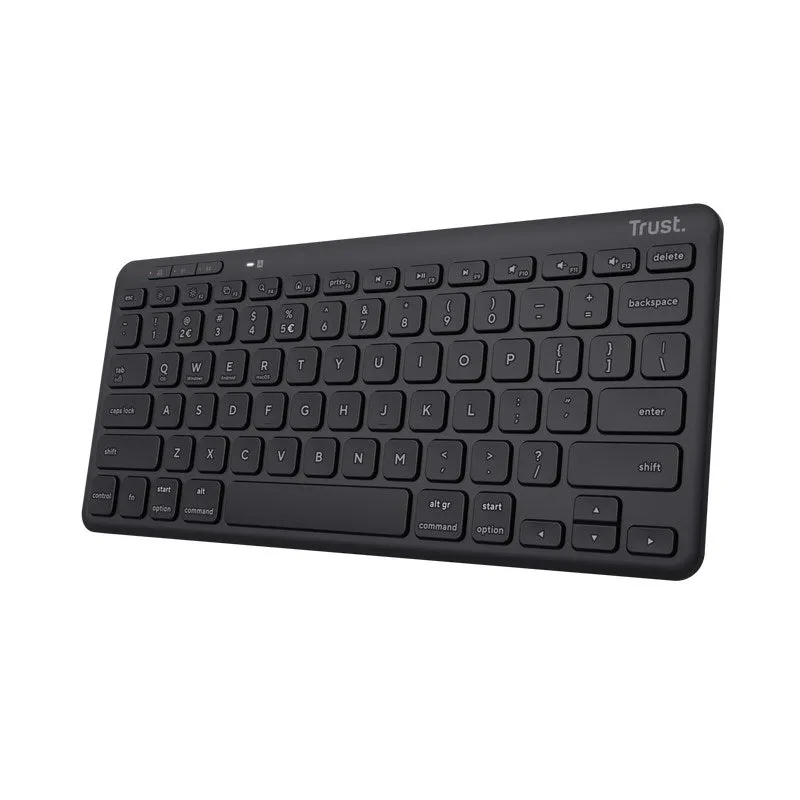 Trust Lyra Keyboard Universal Rf Wireless   Bluetooth Qwerty Us English Black