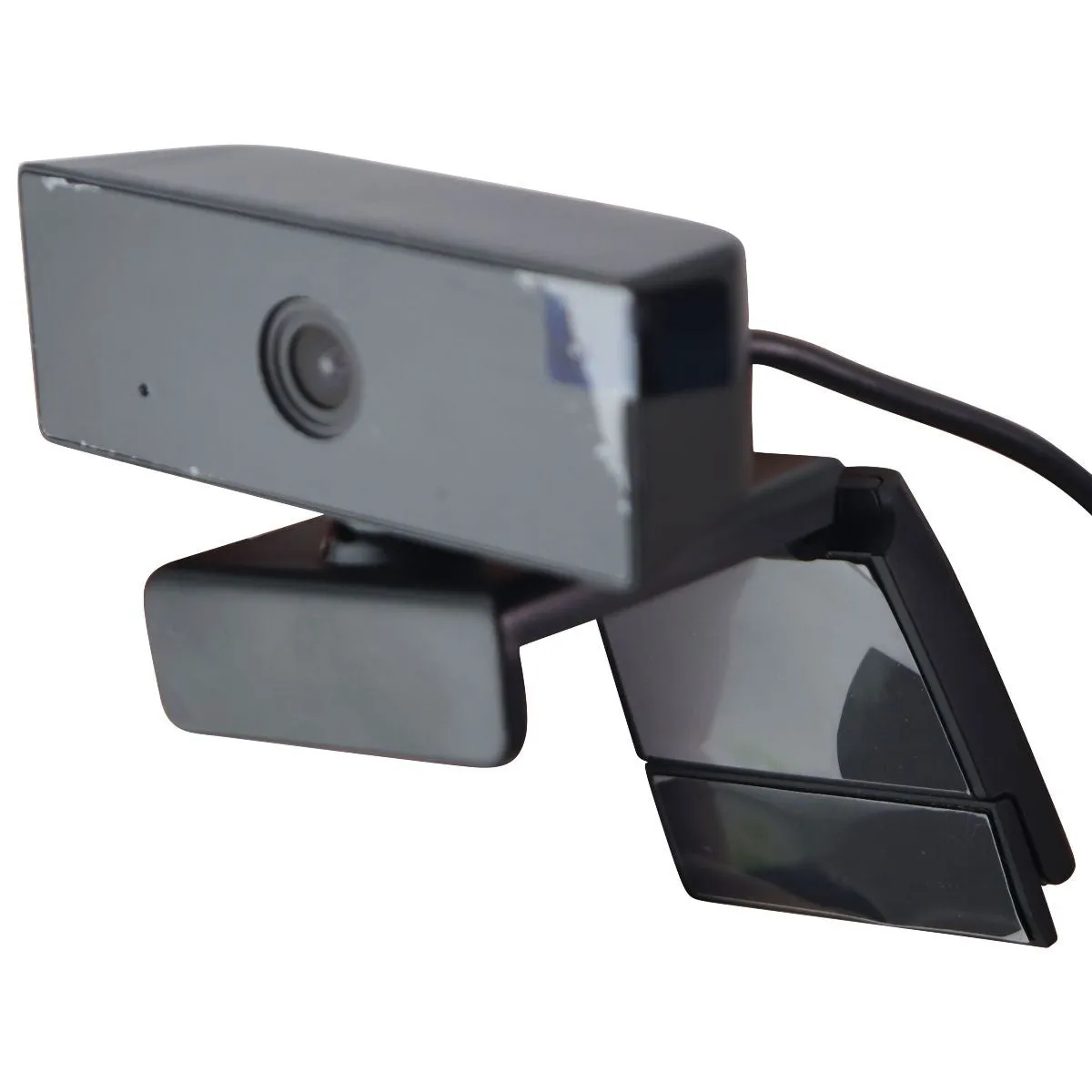 Universal 1080P Wired USB Swivel Webcam for PC/Computers - Black