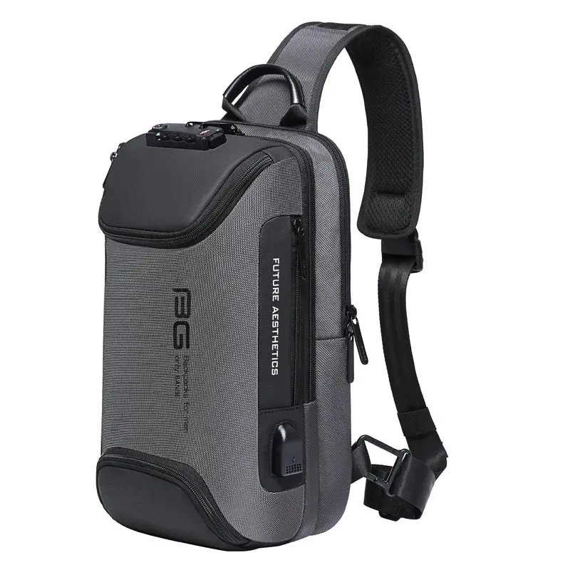 Vegan Anti-theft, Multifunctional Techie Crossbody Messenger Bag