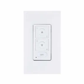 WAC LED-WCT-WT Scene Dimming Wallstation 120-230VAC Input in White