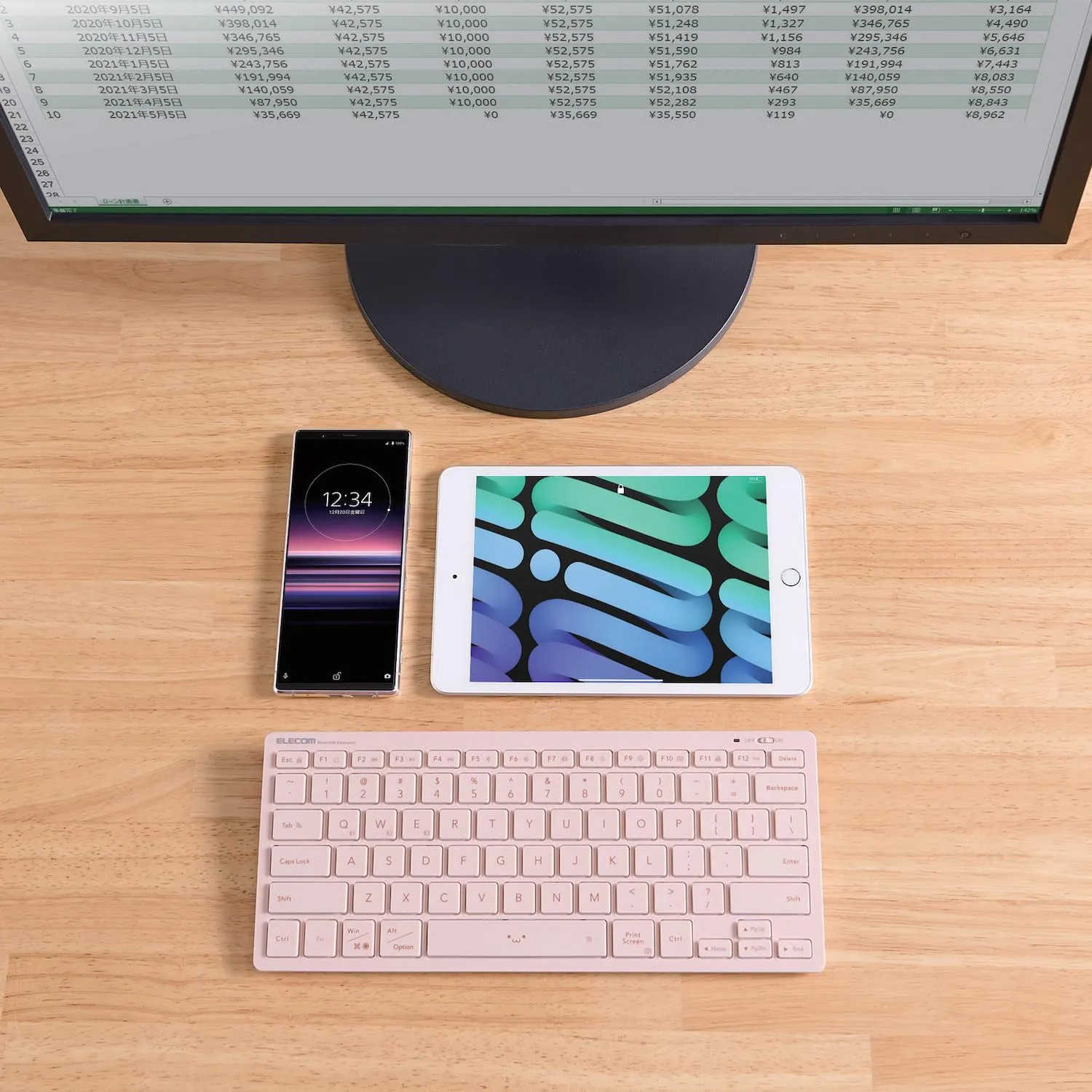 Wireless Bluetooth Mini Keyboard