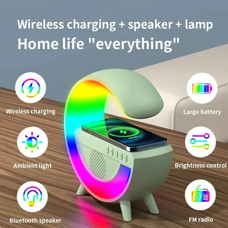 WIRELESS CHARGER   BLUETOOTH SPEAKER G-LAMP