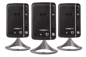 Wireless high definition IP cameras (3-pack)