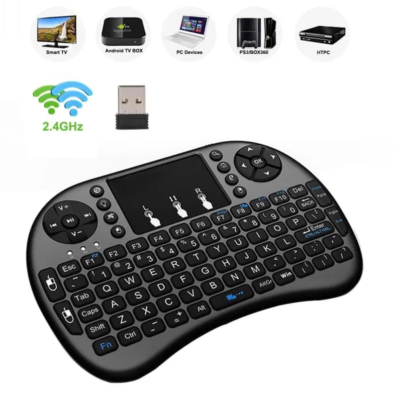 Wireless Keyboard With Air Mouse