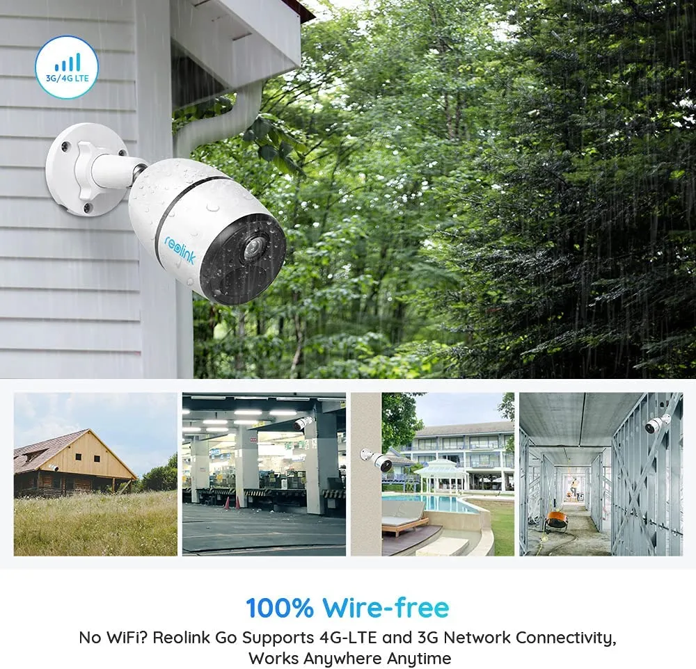 Wireless Outdoor Cellular [4G LTE / 3G] Security CAM