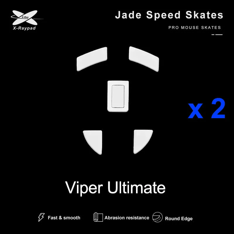 X-Raypad Jade Mouse Skates for Razer Viper Ultimate